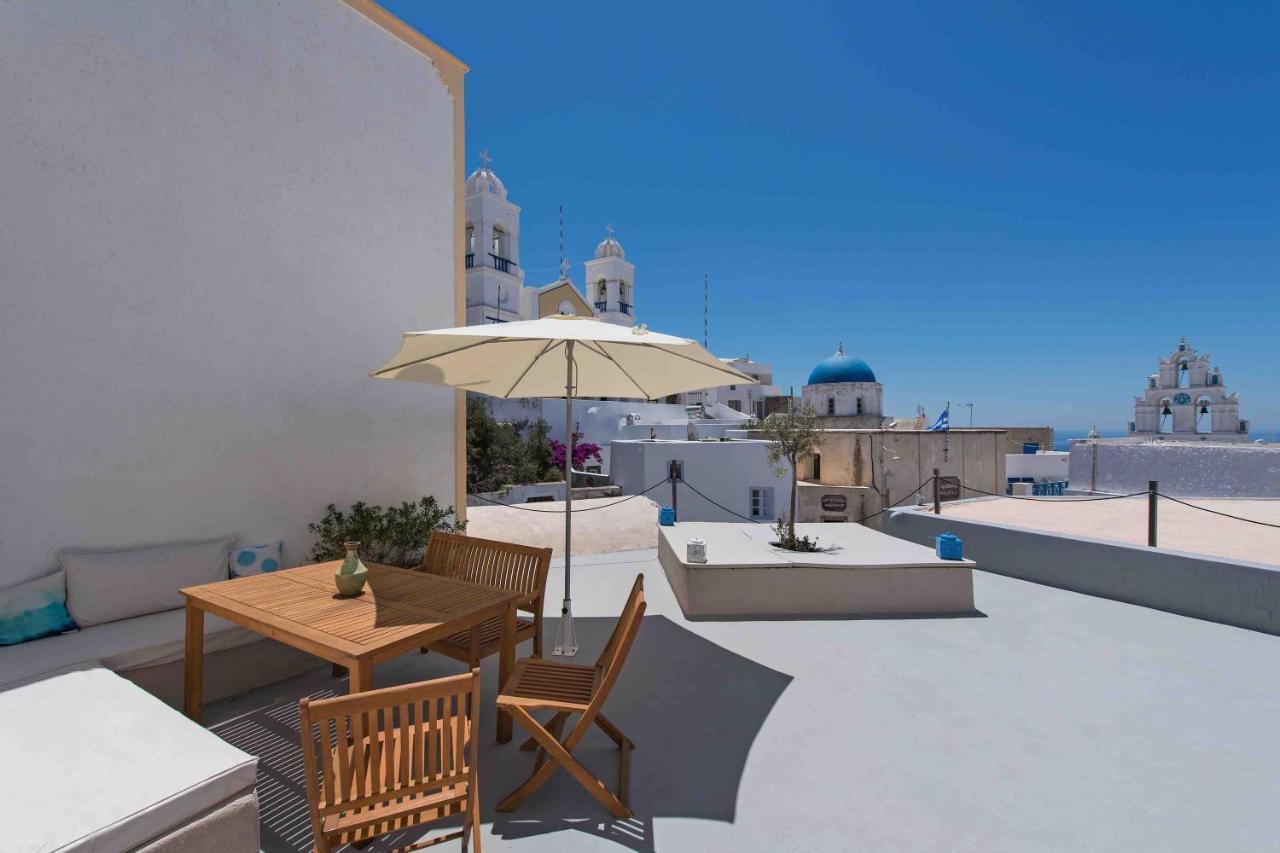Sandandstone Villa Santorini Megalochori  Buitenkant foto