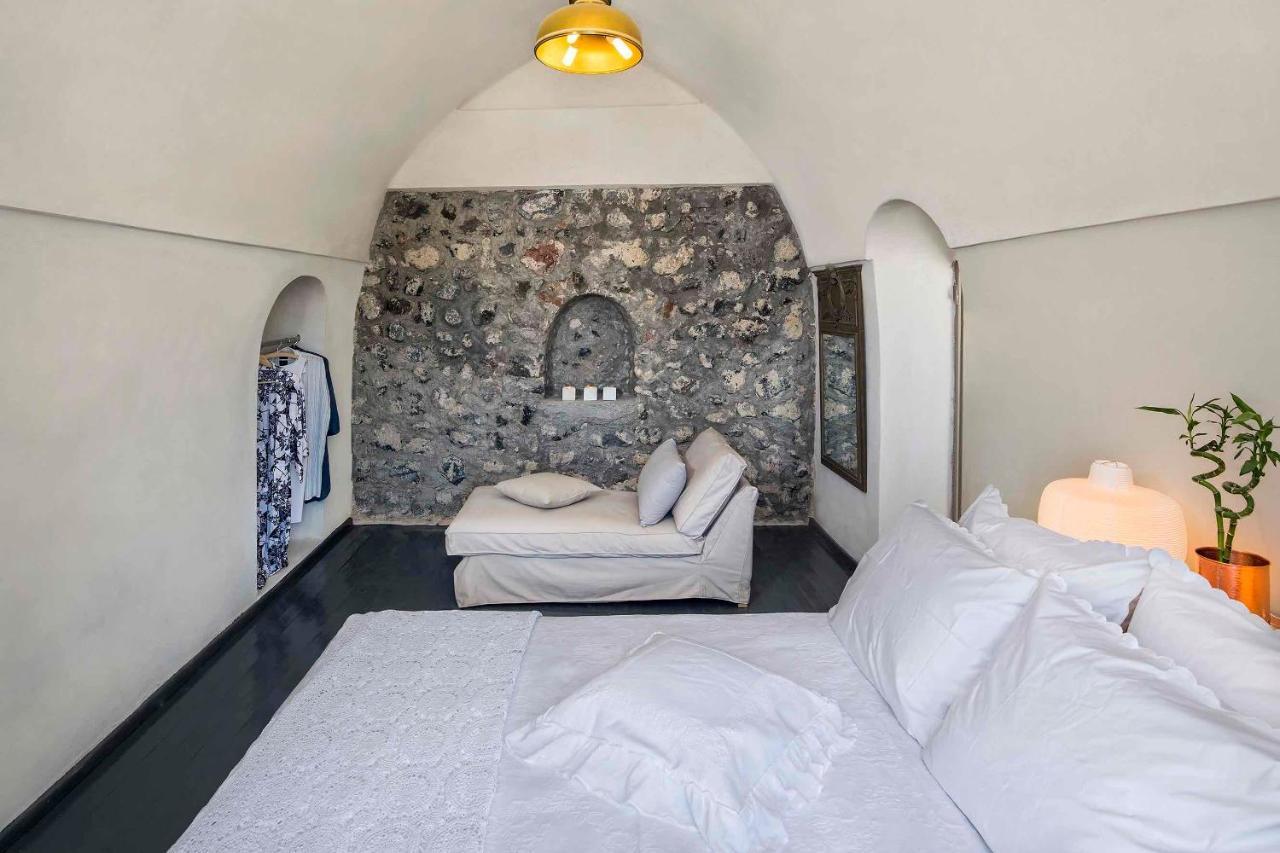 Sandandstone Villa Santorini Megalochori  Buitenkant foto
