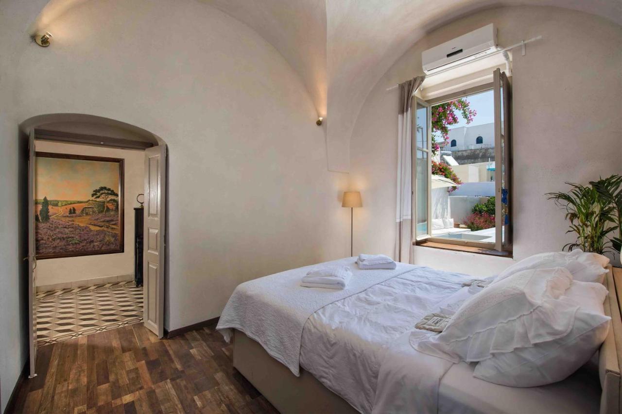 Sandandstone Villa Santorini Megalochori  Buitenkant foto