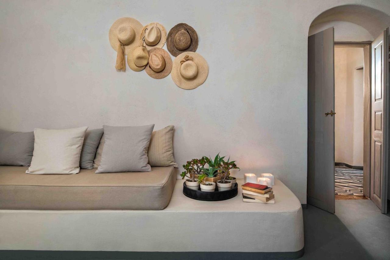 Sandandstone Villa Santorini Megalochori  Buitenkant foto
