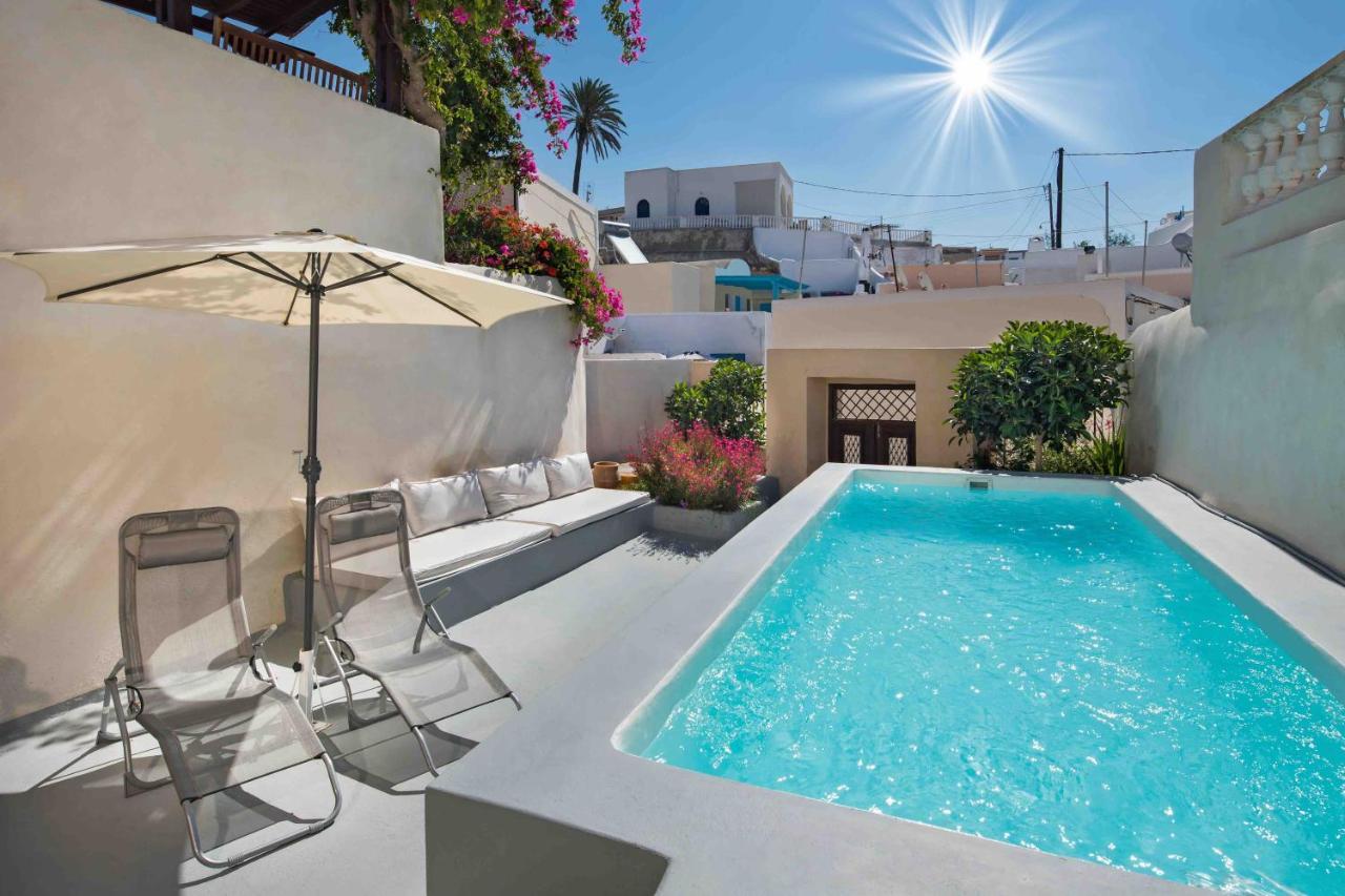 Sandandstone Villa Santorini Megalochori  Buitenkant foto